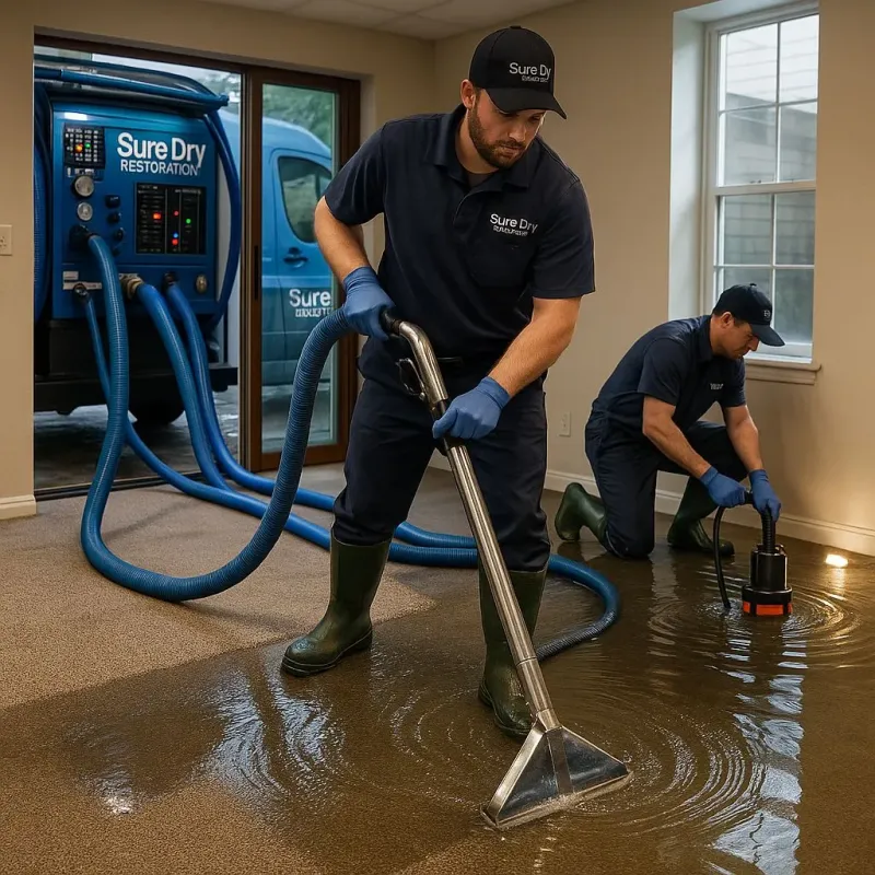 Water Extraction and Removal process in Friday Harbor, WA